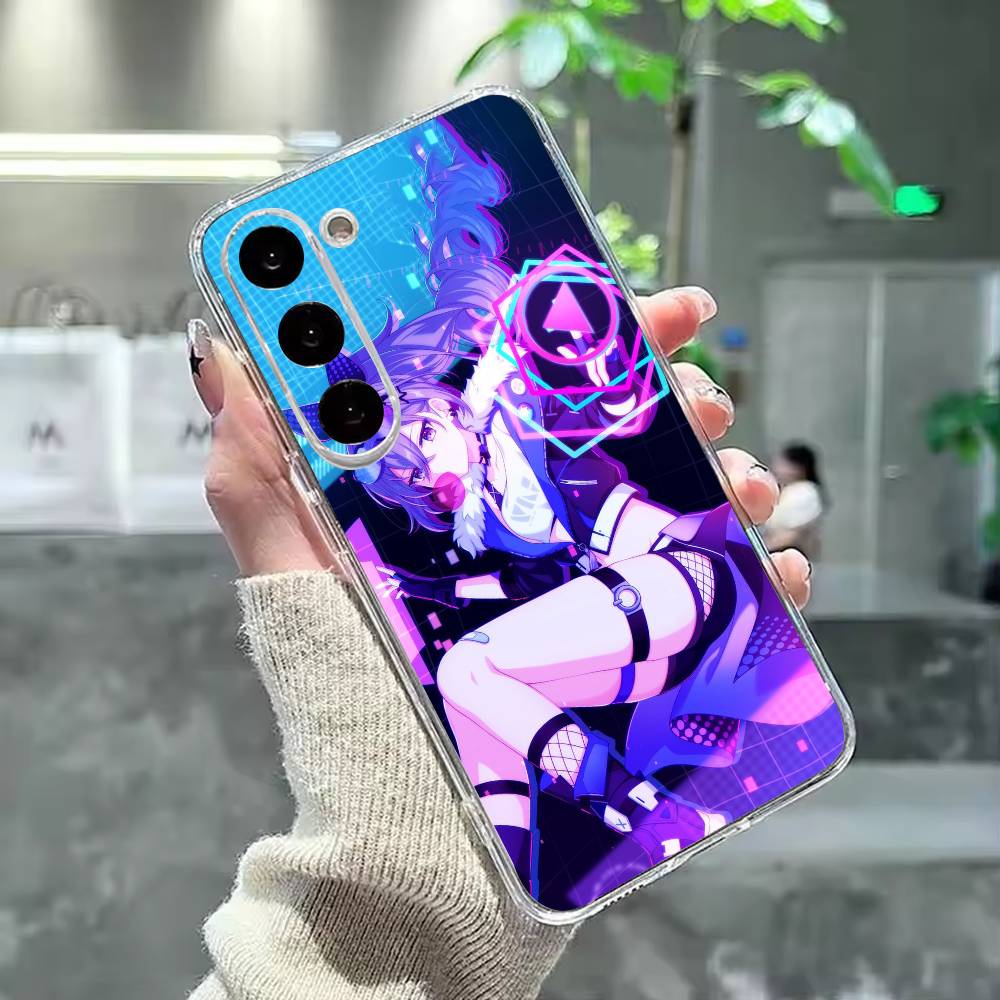 H-Honkai Silver Game Wolf Phone Case For Samsung Galaxy A91,80,73,72 ,71,53,52,32 ,31,22,21s,20,Transparent Case