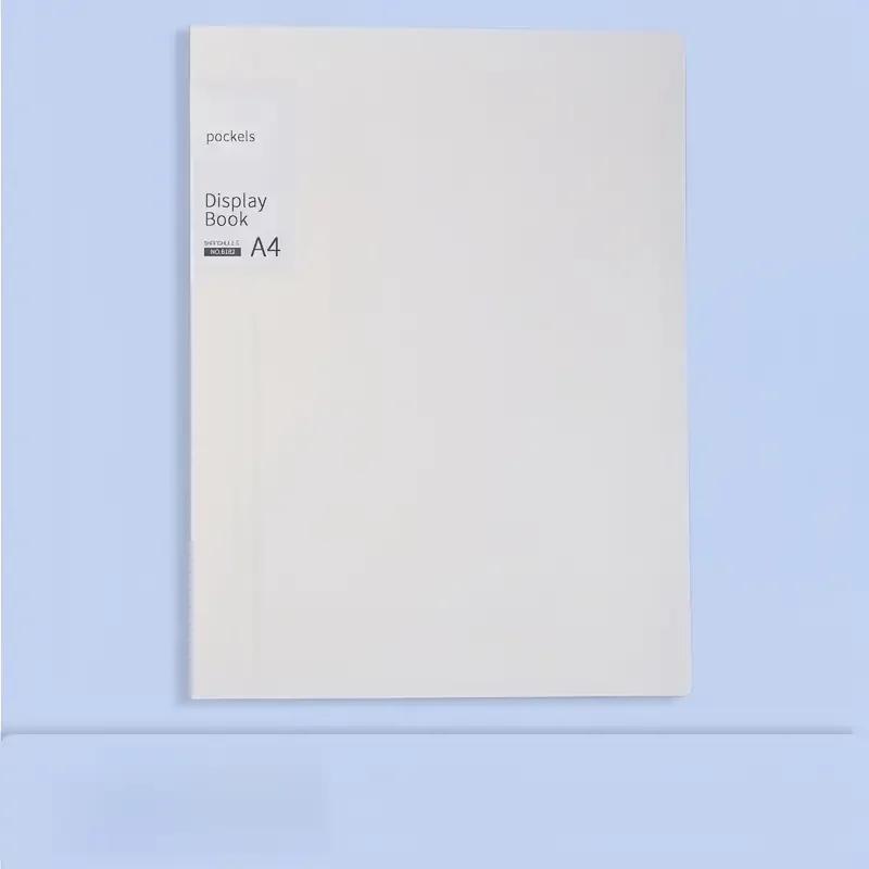 Document Presentation Folder - A4 PP Display Book with 20/40 Transparent Pockets & Sheet Protectors