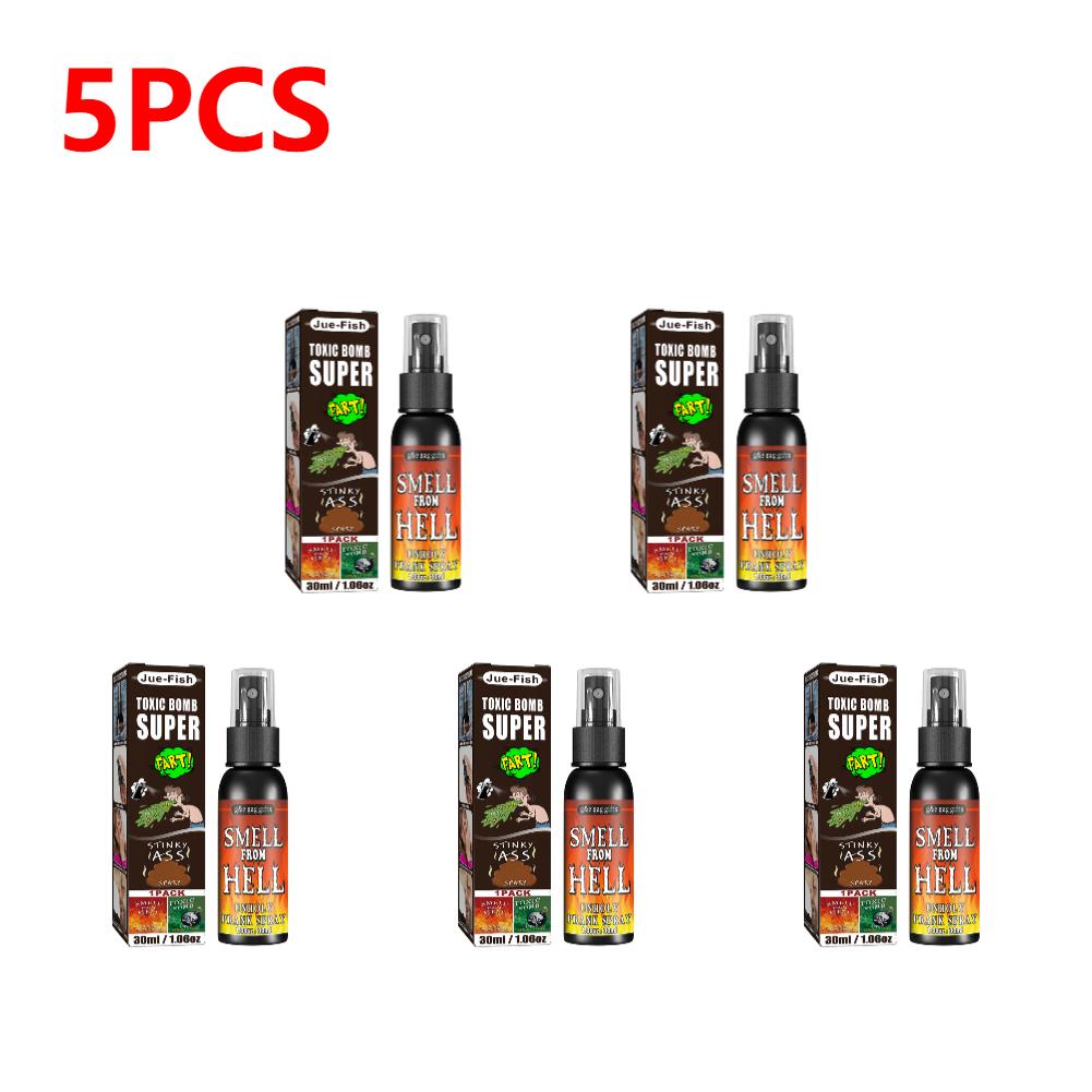 1-5PCS Poop Spray Creative Liquid Fart Gag Prank Joke Spray Funny Toy Non-Toxic Stink Bombs Extra Strong Smelly Stinky Gas Spray