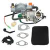1pc Dual Fuel NG Conversion Carburetor Kit For 4.5 KW To 10 KW Generators Garden Power Tool Accessories