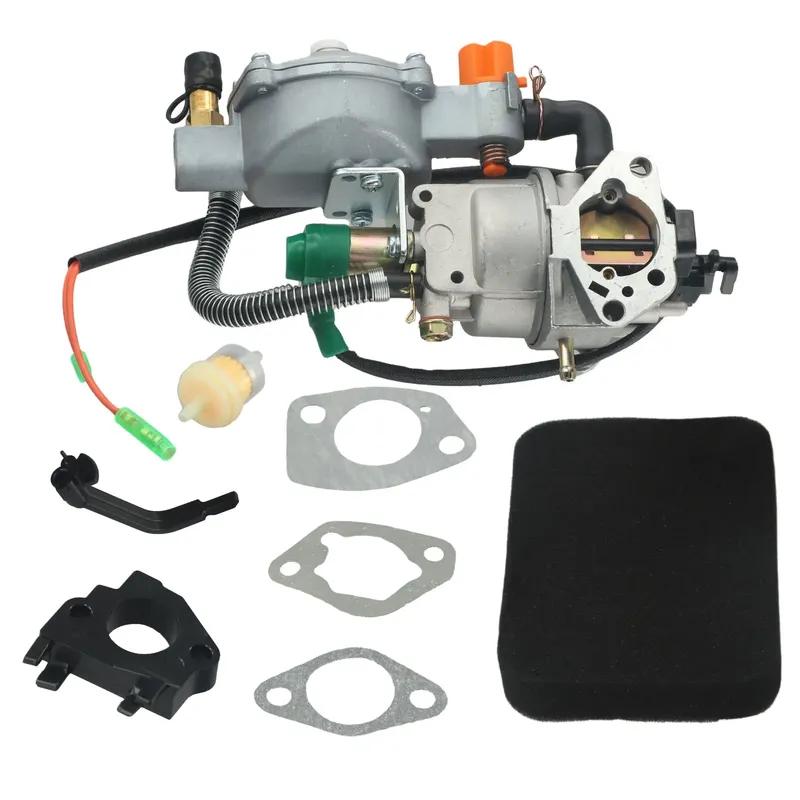 1pc Dual Fuel NG Conversion Carburetor Kit For 4.5 KW To 10 KW Generators Garden Power Tool Accessories