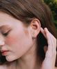 St.Scott London Two-Drop One-Touch Earrings / Stj-Eb1739