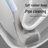 BaiJiaHaoShi Golf Style Silicone Toilet Cleaning Brush