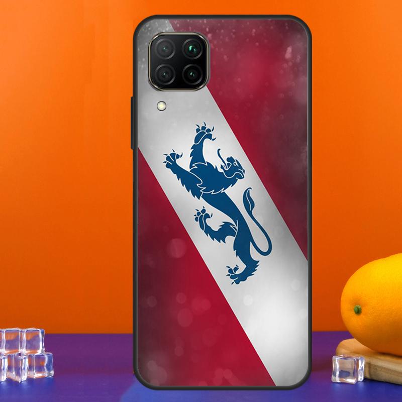 Denmark Flag For Huawei Nova 9 10 SE 5T 12i 12s 11i Y91 Y90 Y60 Y70 Y72 Y61 P60 Pro P20 P40 P30 Lite Case
