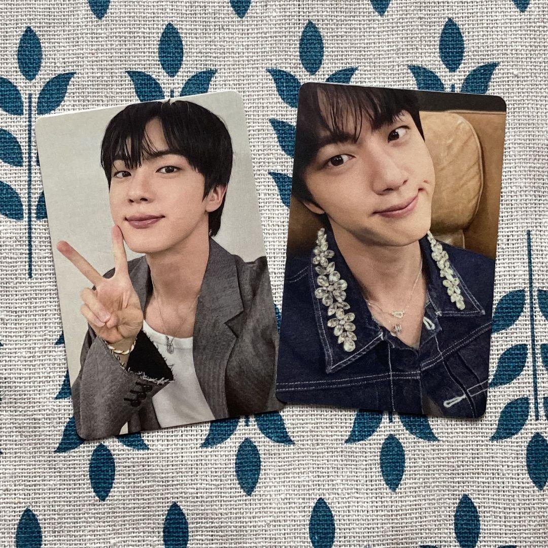 

[USED] BTS RUNSEOKJIN_EP.TOUR Venue-exclusive Jin trading cards (2 cards)