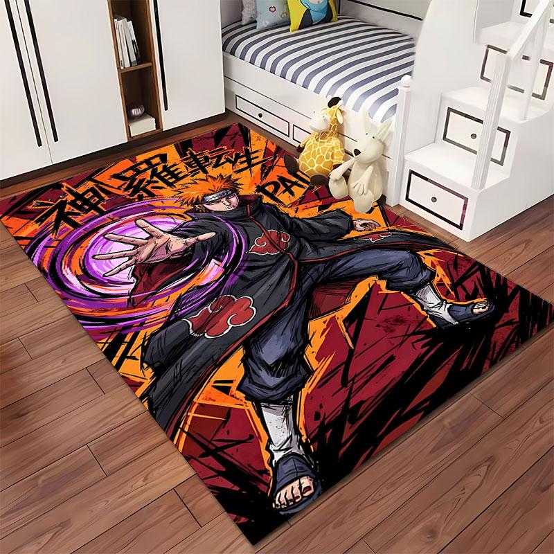 Anime Ninja Character Design suitable as a non-slip mat for the living room or bedroom sofa