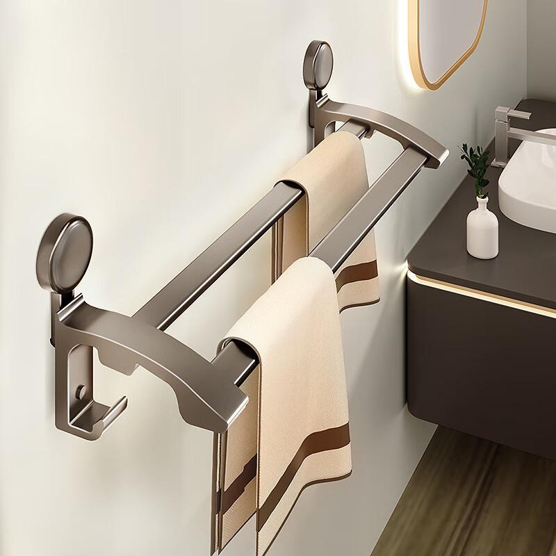 Starker Saug-Handtuchhalter zur Wandmontage ohne Bohren für Badezimmer