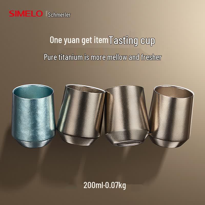 SIMELO Pure Titanium Multi-Purpose Mug