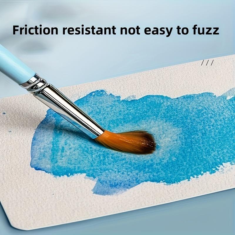 50 st ArtCraft Akvarellpapper Postkort-Förtjockade Kvadratiska, Cirkulära & Rektangulära Blanka Kort för Teckning, Vokabulär- & Meddelandekort