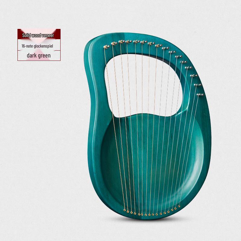 Lyre Harp: 16-Note, 19-String & 7-Note, 10-String Kithara Instrument