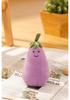 Barcelona Eggplant Teddy Bear Plush - Purple Gift Doll for Girls' Birthday