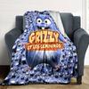 Grizzy & Lemmings Decke Warme Dekoration Perfekt für Wohnzimmer Bettwäsche Bett für Alle Anlässe Warme Dekoration