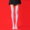 Nylon Sheer Tights With Lace Straps For Nightclub And Summer Wear For Women