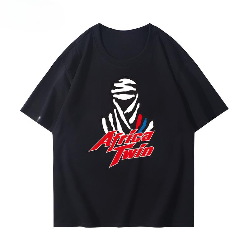 Rallye Dakar 2025 Manches Courtes Tout-terrain E Voiture Camion Moto Équipe Course Vêtements Commémoratifs T-shirt pour Hommes et Femmes