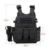 6094 Military Combat Army Wargame VestNylon Pouch Molle Gear Tactical Vest Body Armor Hunting Plate Carrier Airsoft Accessories