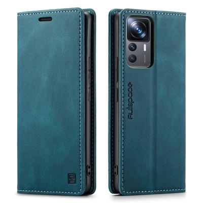 Étui Xiaomi 12T Pro Portefeuille en Cuir Housse à Rabat Magnétique Pour Xiaomi Mi 12T Pro Mi12T Étui de Téléphone Support Porte-Cartes Housse de Luxe