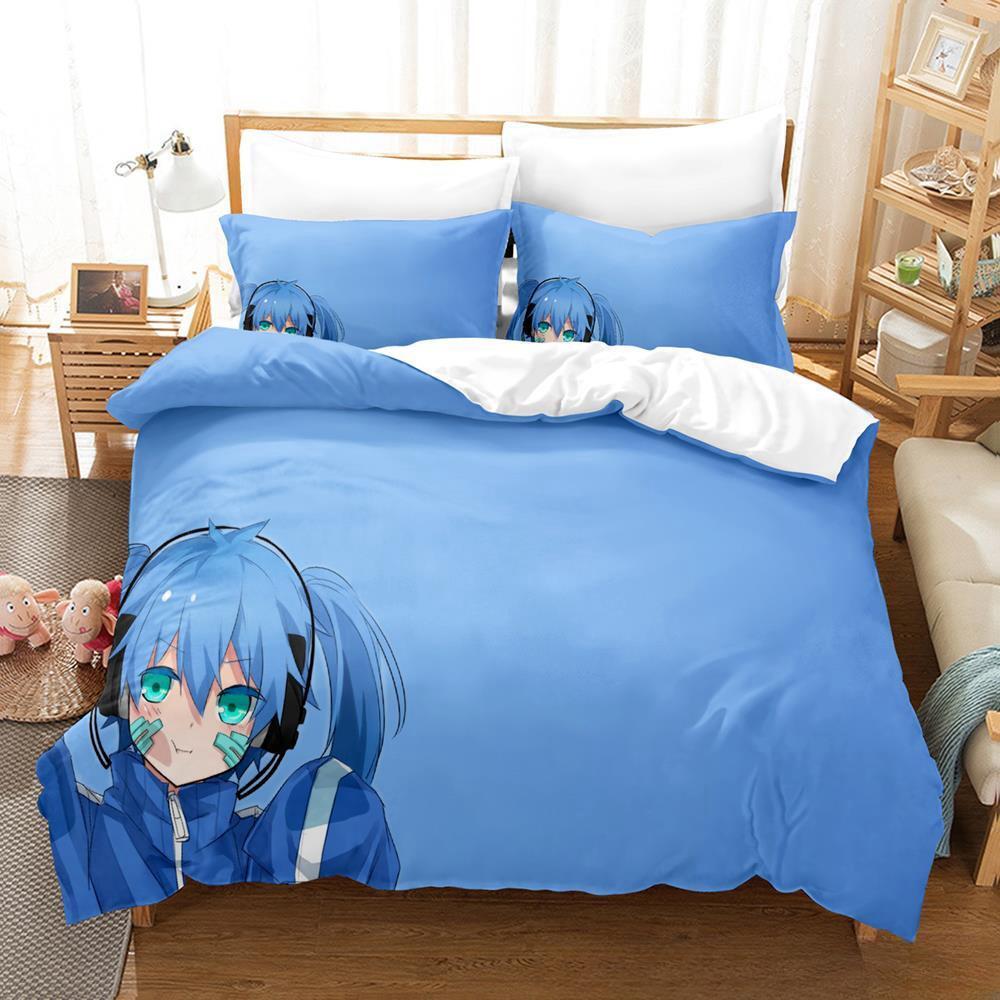 Fashion 3d Print Anime Kagerou Project Bedding Set Single Twin Full Queen King Size Bed Set Adult Kid Bedroom Duvet Cover Sets
