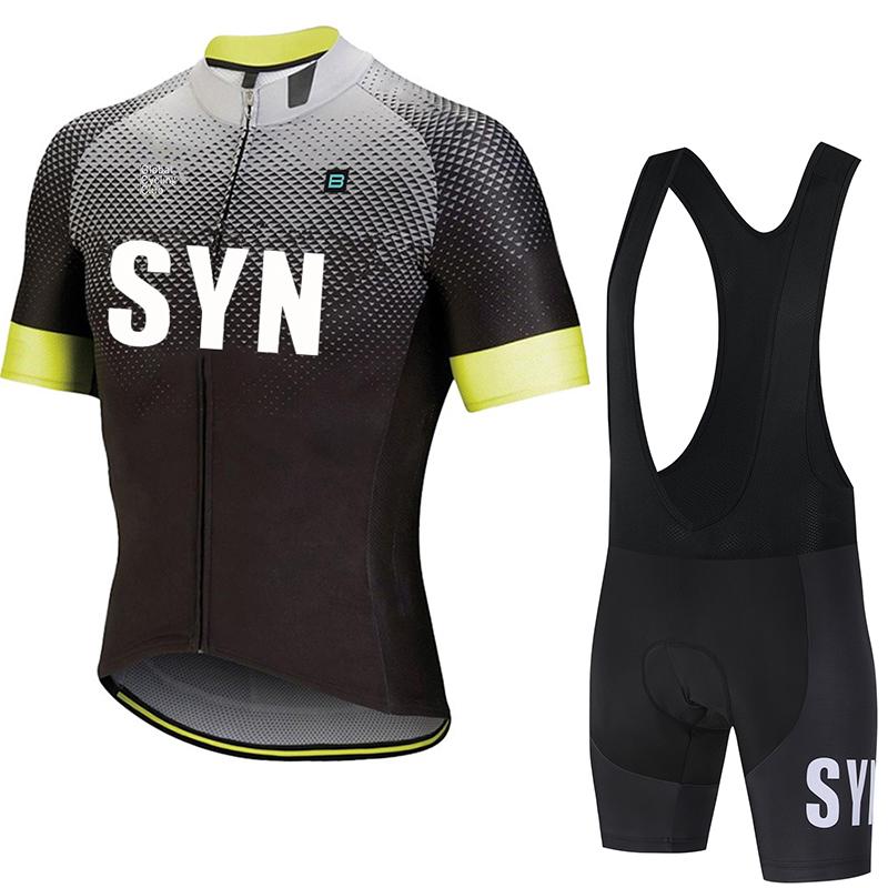 Sommer Neu Radsportanzug Set Kurzärmeliges Herren Radtrikot Outdoor Mountain Road Bike Sportshirt Radhose