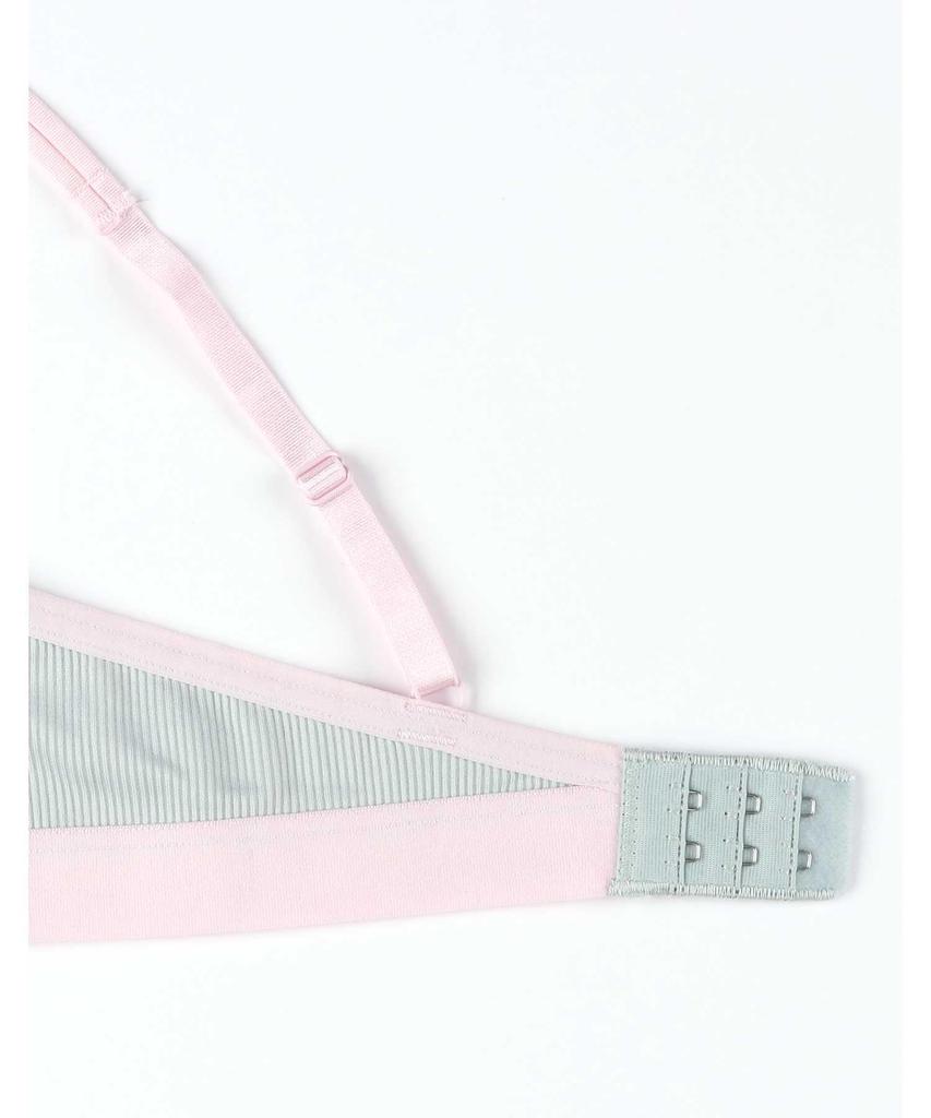 Bra that creates molded cups that are not easily touched by wires INC Bra BLH307 TU [Amph] cleavage, [NAILS collaboration] Women's