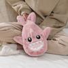 Soft Cover Plush Shark Hot Water Bottle Insulating Heat Reusable Bag Cute Hand Warmer  Foot Warmth