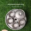 ZHOUYUEHENGSHENG Pure Titanium Camping Tea Set