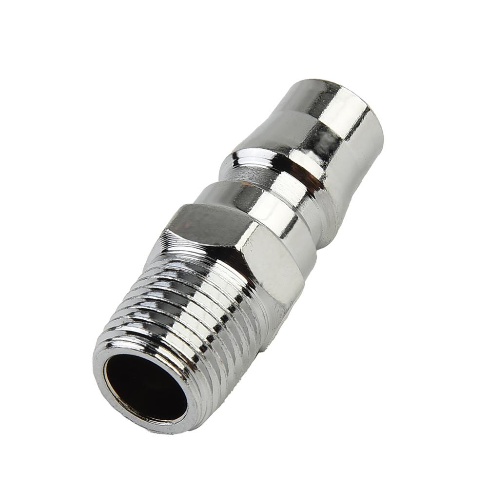 

Pneumatic Fitting Coupling Connector Coupler 1/4inch Male Thread Air Hose Pipe Connector Coupler For Air Compressor