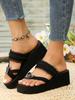Dámské Pantofle 2024 Nová Letní Móda Luxusní Sandály Žabky Plážové Ležérní Pantofle Dámské Zapatos De Mujer