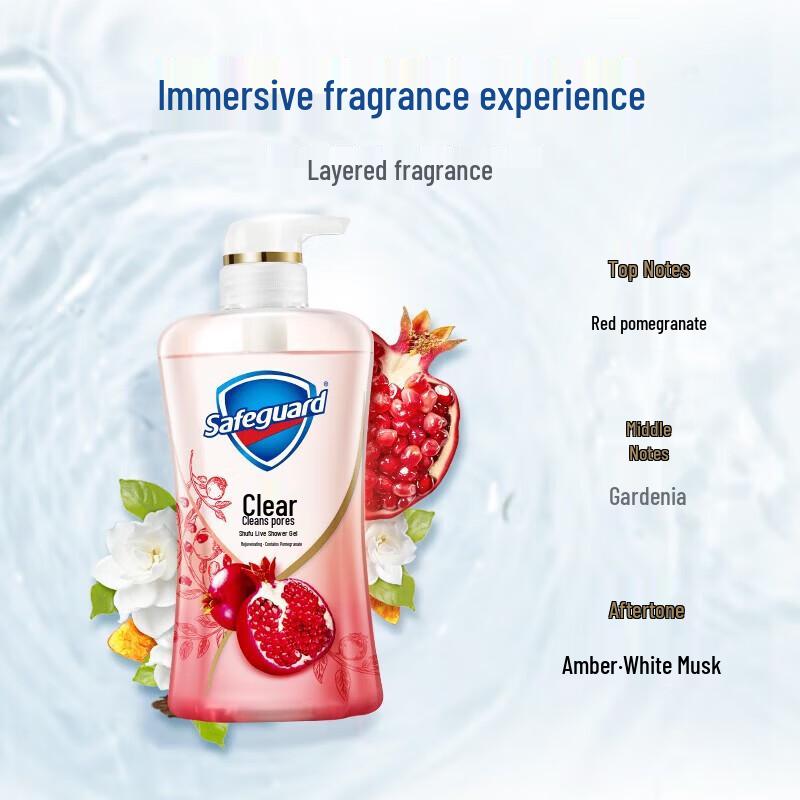 Safeguard Red Pomegranate Gel Body Wash