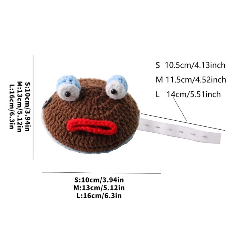 Frogs Styles Pet Turtles Clothing Elastics Fabric Machine Washable Knitted Frogs Costume For Reptiles Lover