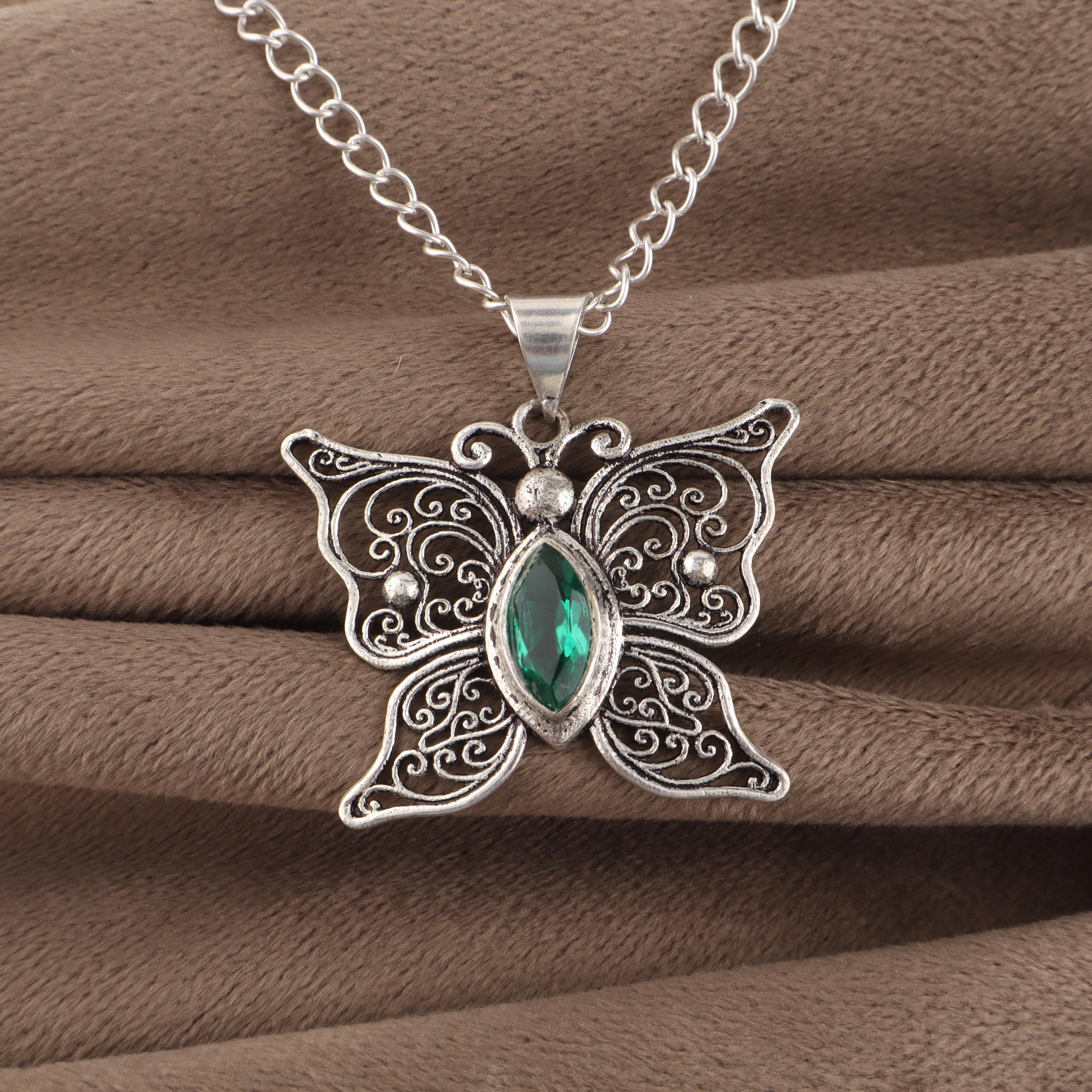 

Chrome Diopside Gemstone 925 Sterling Silver Handcrafted Beautiful Pendant 1.37 Women Jewelry For Her CP-41-4