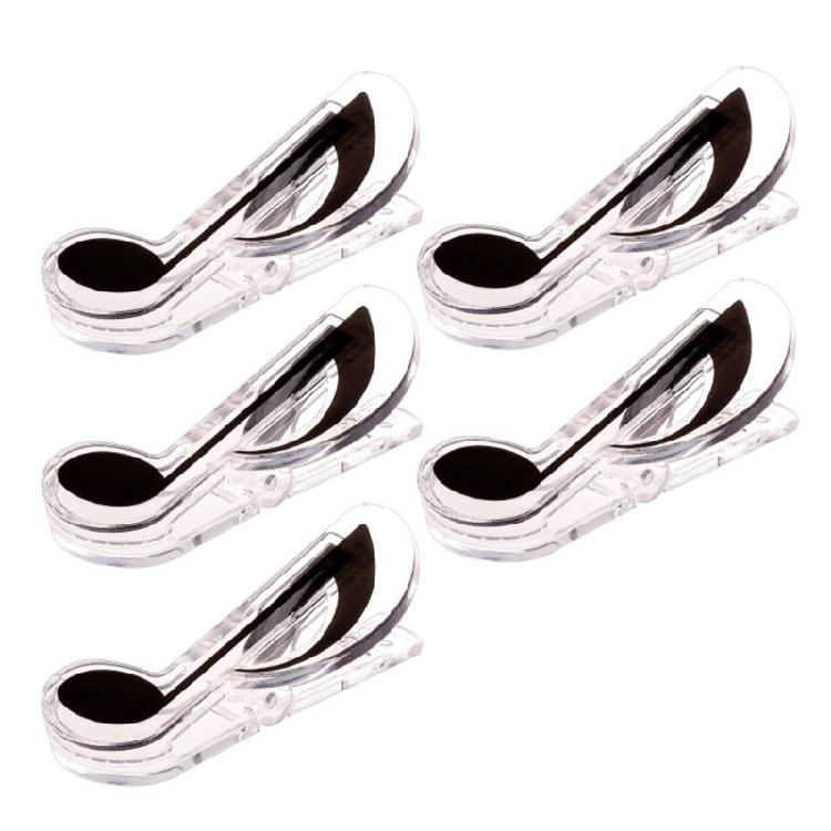 Music Notes Clip Piano Holder Music Score Fixed Clip Piano Player Spring Clip