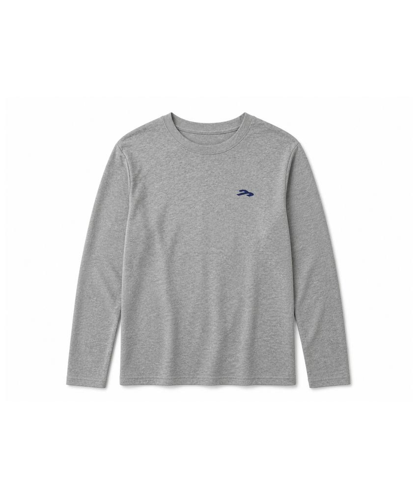 TANSANMAGNESIUM Bone Long Sleeve (Gray/Blue)