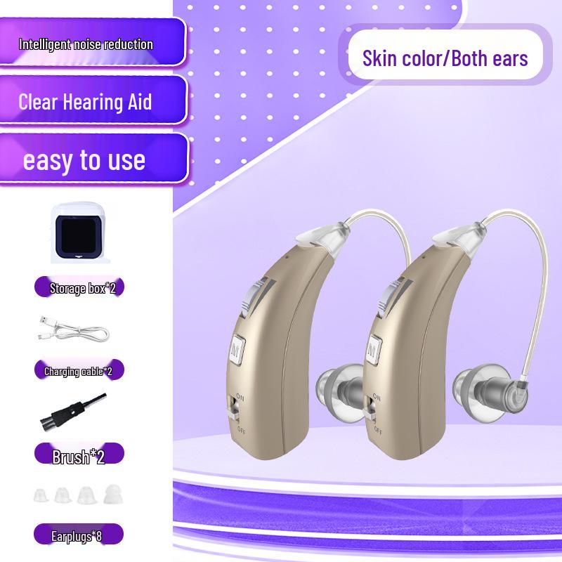 Elderly Hearing Aid VHP-1301: Genuine Sound Amplifier & Assistive Device