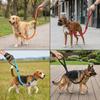 Multi Available Shades Dog Car Leash Stretchy Webbing Elastic Dog Lead  Car Travel Use