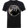 Rockoff Trade Men's the Doors Circle T-Shirt, Black (Black Black), Small