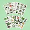 10Pcs Soccer Party Luminous Tattoo Stickers Kids Sports Football Theme Birthday Party Decoration Supplies Gift for Guests