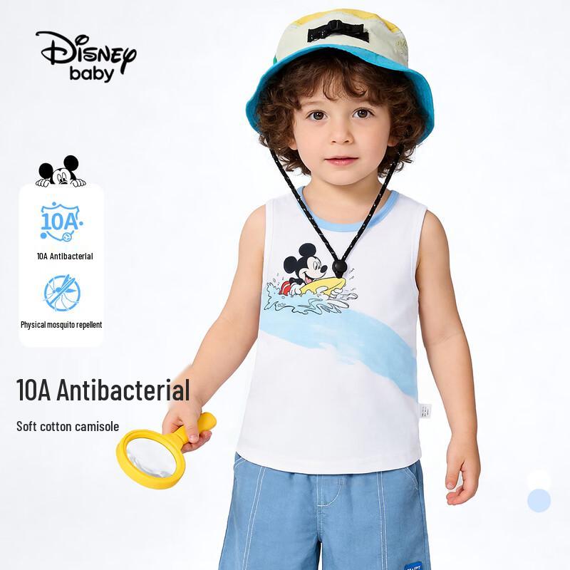 Disney Baby Boys  Pure Cotton Sleeveless T-Shirt 110