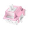 DUROCK White Lotus Light Tactile Switches 56g Extended Spring Long Pole Optimized Sound RGB MX Brown Keyboard Tactile Switches