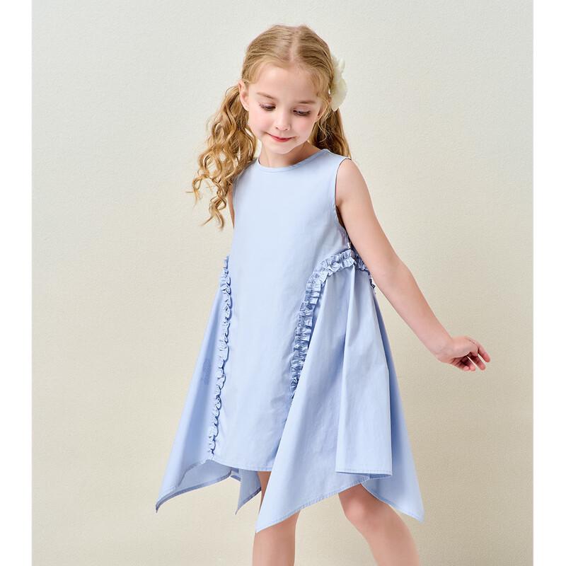 MonTAGUT Girls' Sleeveless Casual Midi Dress