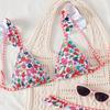 Sexy Bikinis Floral Swimsuits Women Swimwear Push Up Female Beach Swim Wear Bathing Suits Bikini Set Pool Bather