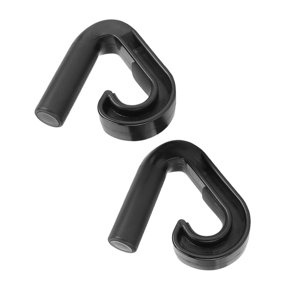 2 Pcs Neutral Grip Handles for Pull Up Non Slip Ergonomic Portable Hooks for Barbell Home Gym Fitness Strength Training