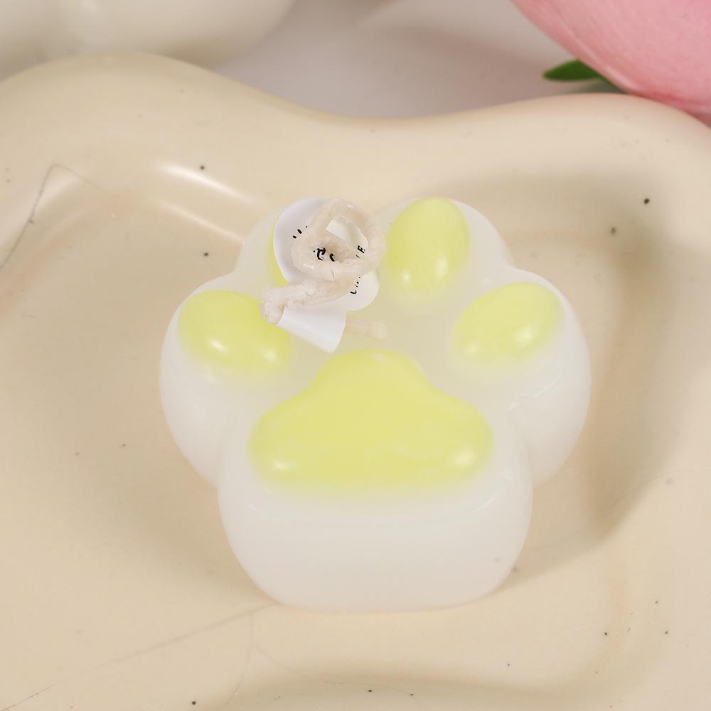 Handmade Kitten Paw Scented Candle - Creative Fragrance Festival Souvenir & Home Ornament