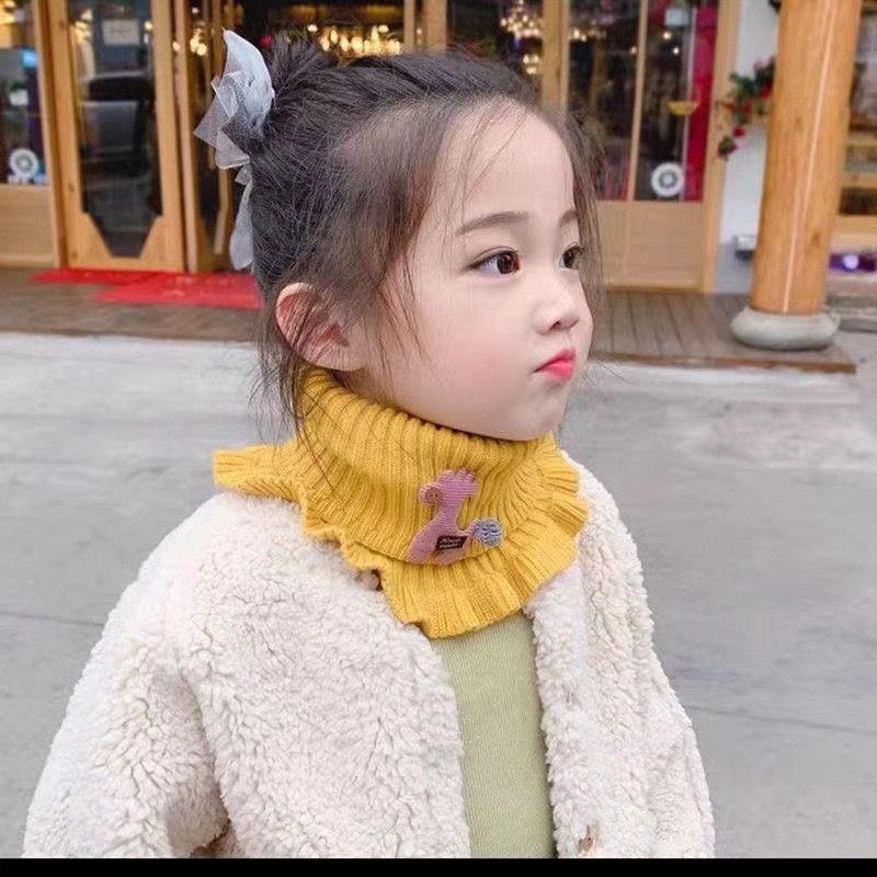 Kinder Winter-Schlauchschal: Dicker Strick, Winddichter, Warmer Pullover-Schal für Jungen & Mädchen