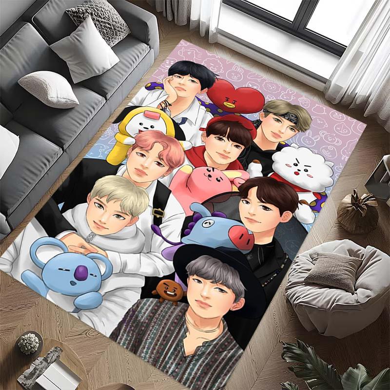 Vibrant Soul: Essence Unity Carpet Doormat Suitable for All Seasons Protective Pad Bathroom Mat Dormitory Decoration
