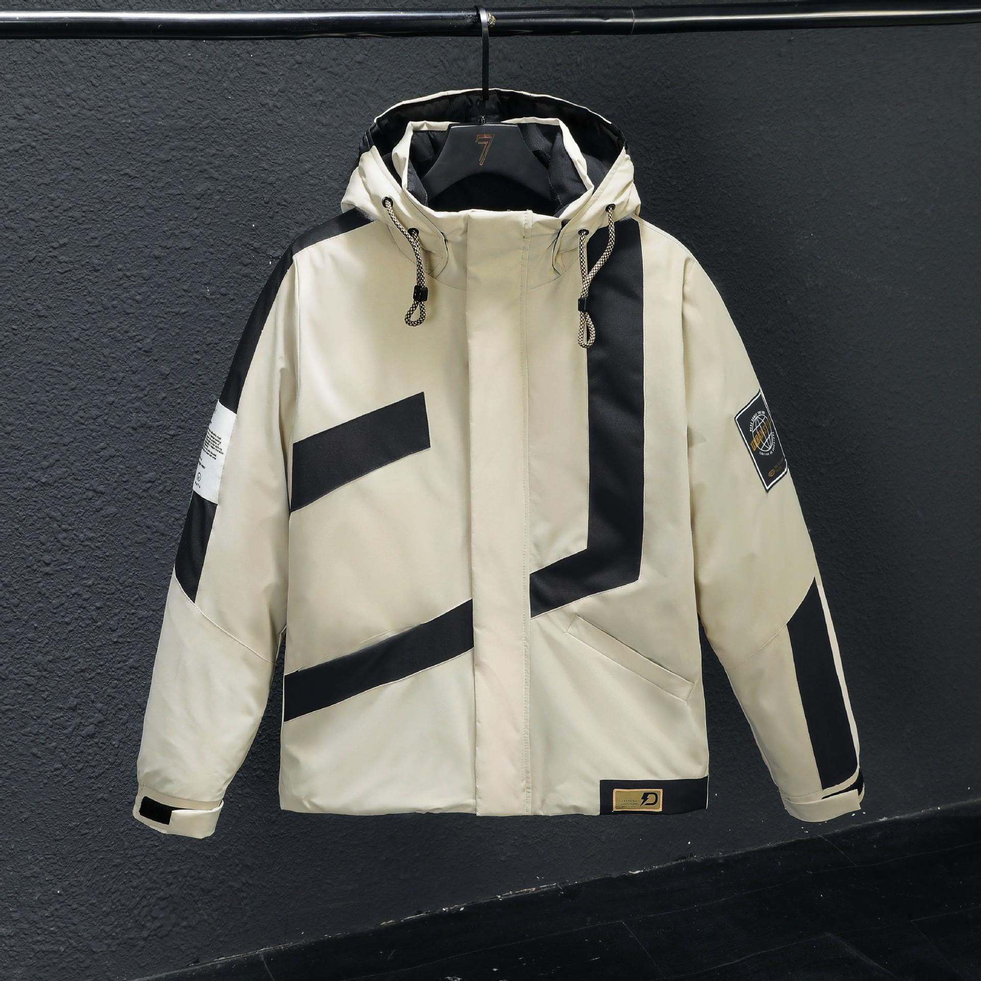 

Мужская повседневная хлопковая куртка короткая легкая удобная для переноски зимнее теплое пальто 7XL