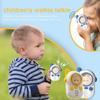 2Pcs Extended Range Kids Walkie Talkies Comfortable Grip 2 Way Communication Device  Indoor