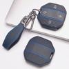 Silicone Car Keychain Strap for Chery JETOUR Freedom Traveler Tiggo 7 Pro Arrizo 8 OMODA 5 Honeycomb Texture Racing Stripe Anti Lost Key Ring Holder