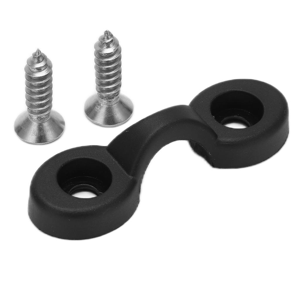 Deck Rope C Type Buckle Kayak Handle Buckle with Screw Set Kayak Pad Eye Deck Rigging Kit