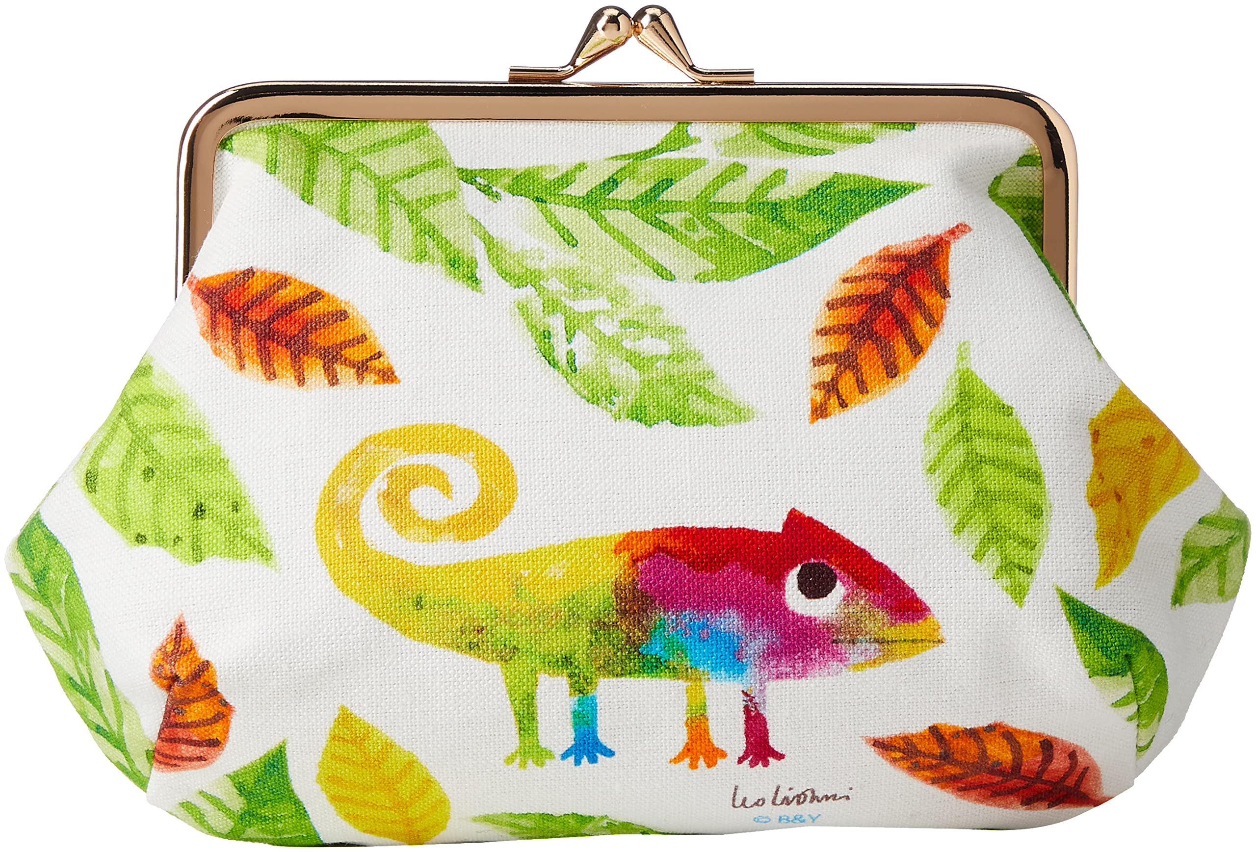 

Hyogensha Cosmetic Pouch, Canvas, Leo Lionni Chameleon Design, 26875