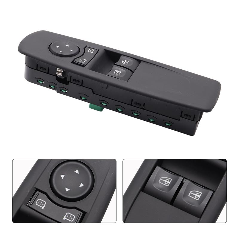 809610004R Dossiler Electric Master Power Window Control Switch Lifter Button for Renault Megane III 2009 Coupe Window Switch